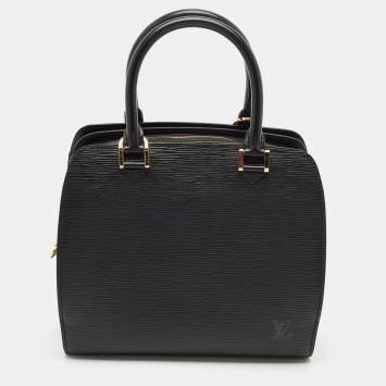 Pre Owned Louis Vuitton Black Epi Leather Pont Neuf PM Bag