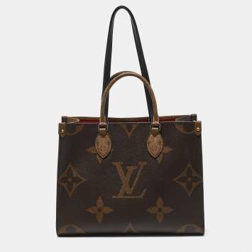 Louis Vuitton Reverse Monogram Canvas Giant Onthego MM Bag