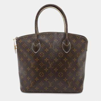 Louis Vuitton Lock It Brown Monogram Shiny