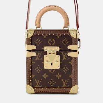 Louis Vuitton Brown Monogram Canvas Camera Box Bag