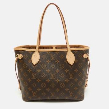 Pre Owned Louis Vuitton Monogram Canvas Neverfull PM Bag