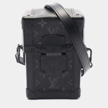 Louis Vuitton Black Monogram Eclipse Vertical Trunk Wearable Wallet 