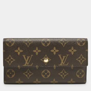 Pre Owned Louis Vuitton Monogram Canvas Porte-Tresor International Wallet