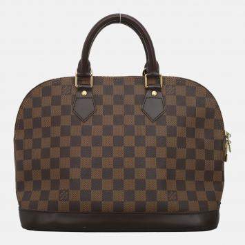 Louis Vuitton Brown Damier Ebene Alma PM Bag