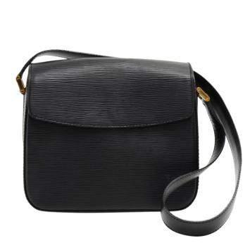 Pre Owned Louis Vuitton Black Epi Leather Byushi Bag