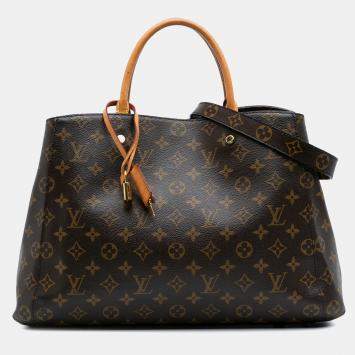 Louis Vuitton Brown Monogram Montaigne GM