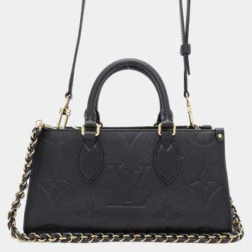 Louis Vuitton Onthego Ew Black Monogram Empreinte Leather
