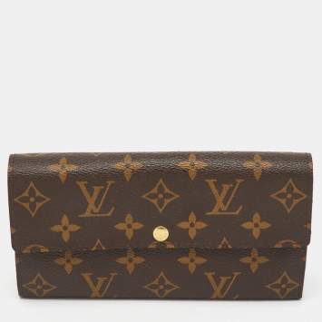 Louis Vuitton Monogram Canvas Sarah Long Wallet
