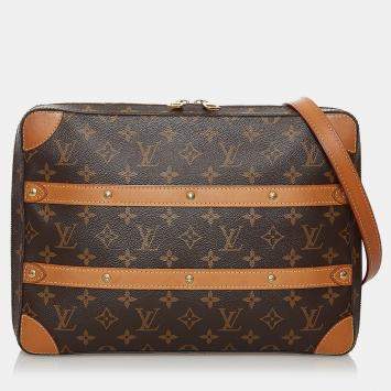 Louis Vuitton Brown Monogram Soft Trunk Messenger 