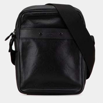 Louis Vuitton Black Monogram Shadow Danube PM
