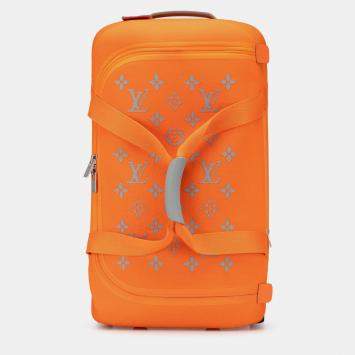 Louis Vuitton Orange Monogram Horizon Soft Duffle 55