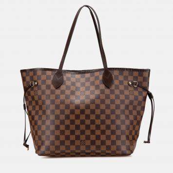 Louis Vuitton Brown Damier Ebene Neverfull MM