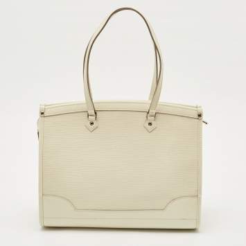 Pre Owned Louis Vuitton Ivorie Epi Leather Madeleine GM Bag