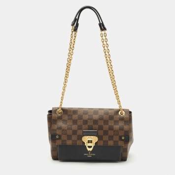 Louis Vuitton Black Damier Ebene Canvas Vavin PM Bag