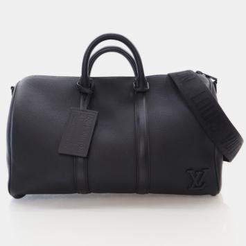 Louis Vuitton Keepall Bandouliere 40 Taurillon Aerogram Bag