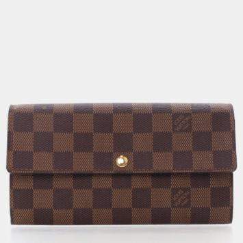Louis Vuitton Damier Ebene Sarah Wallet