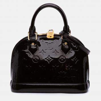 Louis Vuitton Purple Monogram Vernis Alma BB
