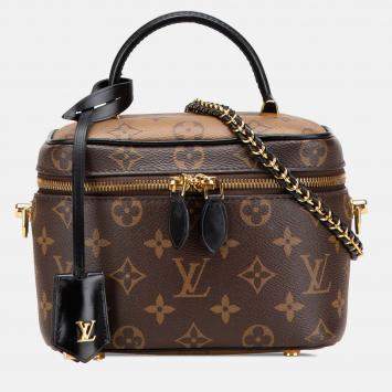 Louis Vuitton Brown Monogram Reverse Vanity PM