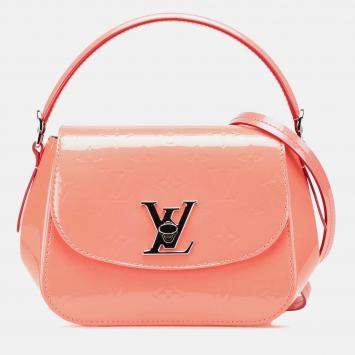 Louis Vuitton Pink Monogram Vernis Pasadena Handbag