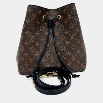 Louis Vuitton Brown PVC Monogram Neonoe bag