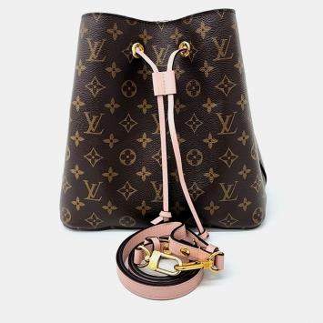 Louis Vuitton Brown Coated Canvas Monogram Neonoe bag