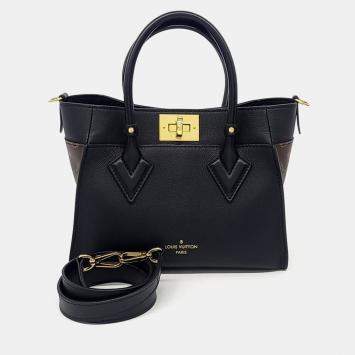 Louis Vuitton Black Leather On My Side PM bag
