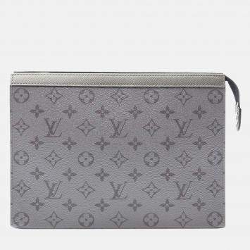 Louis Vuitton Grey Monogram Taigarama Pochette Voyage MM