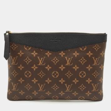 Louis Vuitton Black Monogram Canvas Daily Pouch
