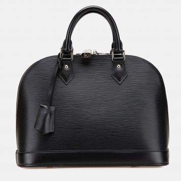 Louis Vuitton Black Epi Alma PM