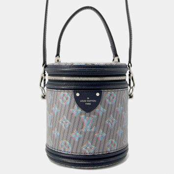 مملوكة مسبقًا Louis Vuitton Cannes Navy/Multicolor Monogram Lv Pop Shoulder Bag