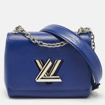 Louis Vuitton Blue Sapir Epi Leather Twist PM Bag