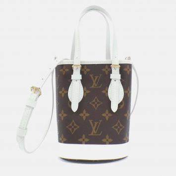 Louis Vuitton Lv Match (Monogram) Nano Bucket Bag