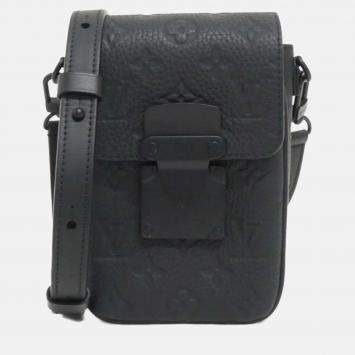 Louis Vuitton Taurillon Monogram S-Lock Vertical Wearable Wallet Shoulder Bag