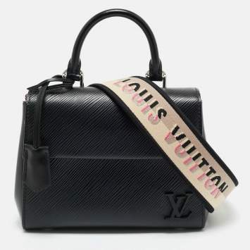 Louis Vuitton Black Epi Leather Mini Cluny Bag