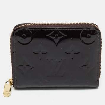 Louis Vuitton Amarante Monogram Vernis Zippy Coin Purse