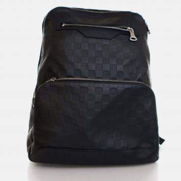Pre Owned Louis Vuitton Avenue Black Damier Infini Backpack