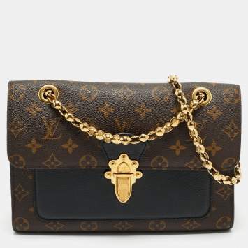 Louis Vuitton Blue Marine Monogram Canvas Victoire Bag
