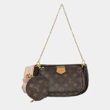 Pre Owned Louis Vuitton Multi Pochette Accessoires Monogram Canvas Shoulder Bag