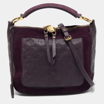 Louis Vuitton Aube Monogram Empreinte Leather Audacieuse PM Bag