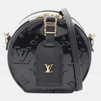 Louis Vuitton Black Vernis Mini Boite Chapeau Souple