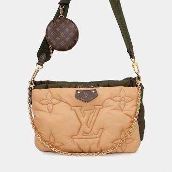 Louis Vuitton Maxi Multipochette accessories Khaki/Beige Monogram Recycled Nylon
