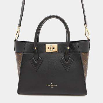 Louis Vuitton On My Side Noir Monogram Calf Leather Size Pm