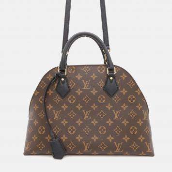 Louis Vuitton Alma Bag Into Bag Noir Monogram