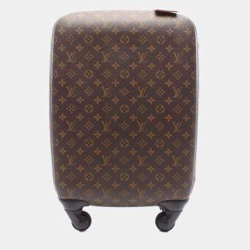 Louis Vuitton Zephyr 55 Carry Bag  Monogram Canvas Leather Brown