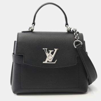 Louis Vuitton Lockme Ever Mini Hand Shoulder Crossbody Bag  Leather Noir