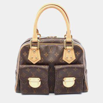 Pre Owned Louis Vuitton Manhattan Pm Monogram