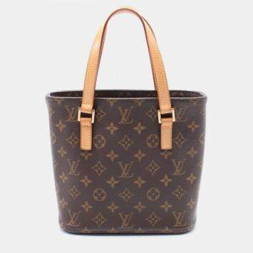 Louis Vuitton Vavin Pm Hand Bag  Monogram Leather Brown