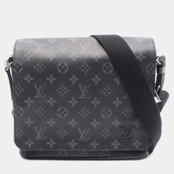 Louis Vuitton District PM NM Crossbody Shoulder Bag  Monogram Eclipse Bk