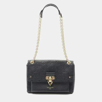Louis Vuitton Vavinpm Chain Shoulder Bag  Monogram Empreinte Noir