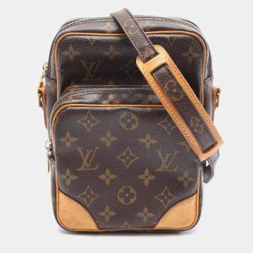 Pre Owned Louis Vuitton Amazon Monogram Canvas Shoulder Bag
